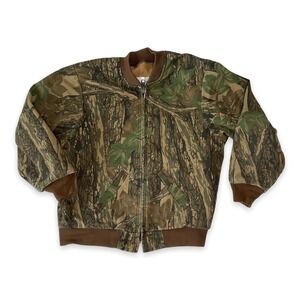Gander Mountain Jacket Youth Large Trebark Camou Hunting Coat Boys 14-16 USA
